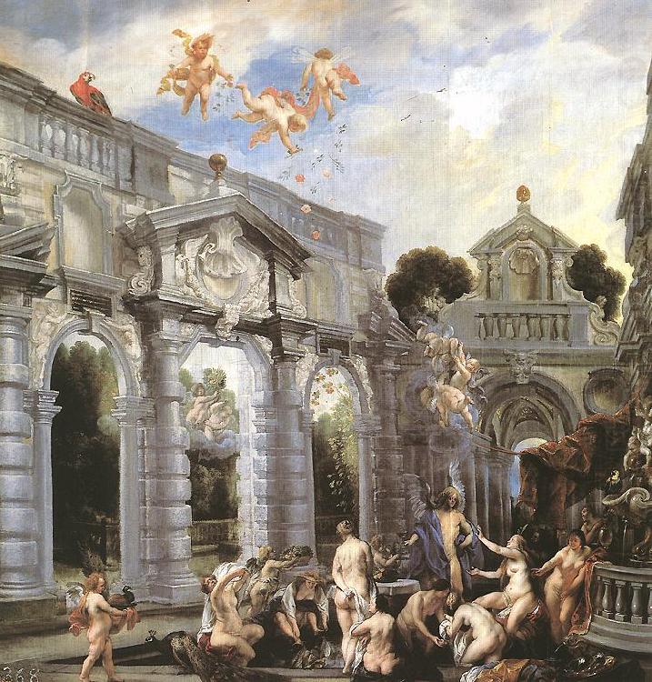 Nymphs at the Fountain of Love, JORDAENS, Jacob